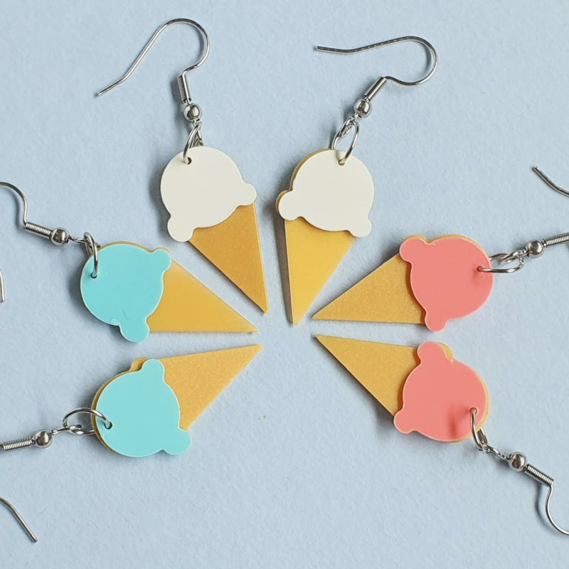 Ice Cream Earrings