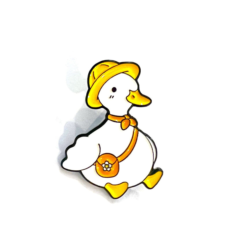 Weather Duck Brooch