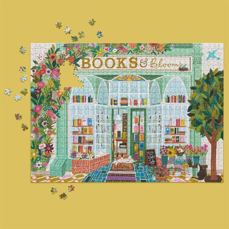 Werkshoppe Jigsaw Puzzle - Books & Blooms puzzle Not specified 