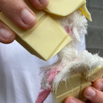 Dubai-Style Angel Hair White Chocolate Bar