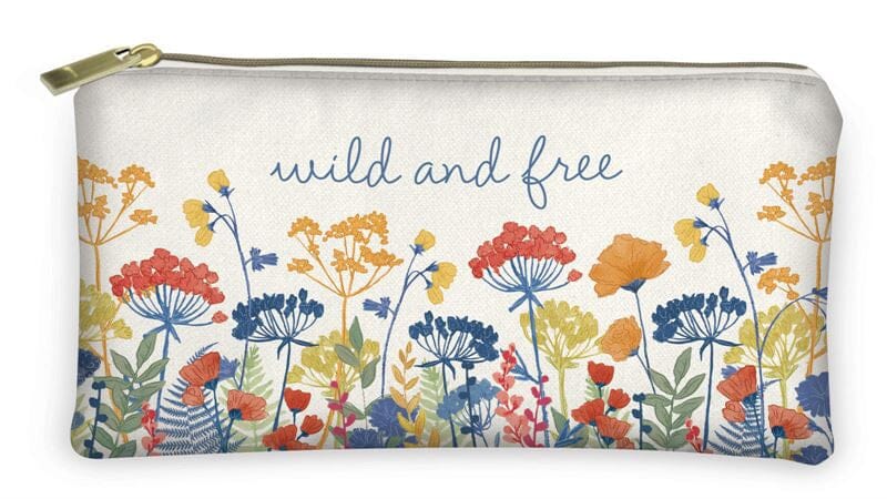 Wildflower Zip Pouch Stationery La La Land 