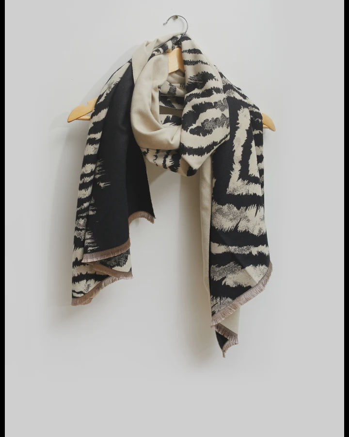 S + G Winter Zebra Scarf (SALE)