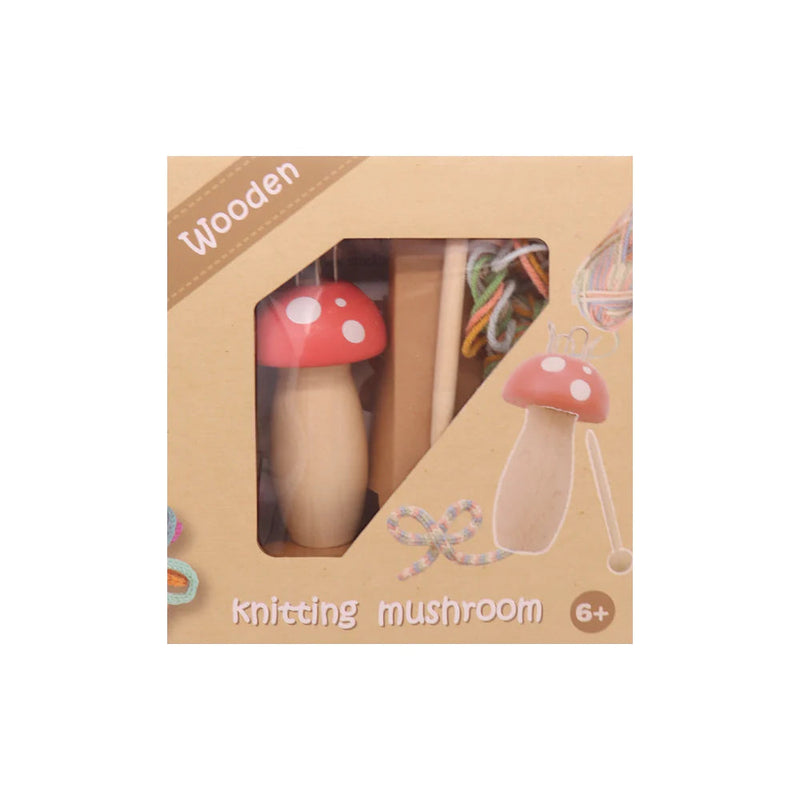 Wooden Knitting Mushroom games Not specified 