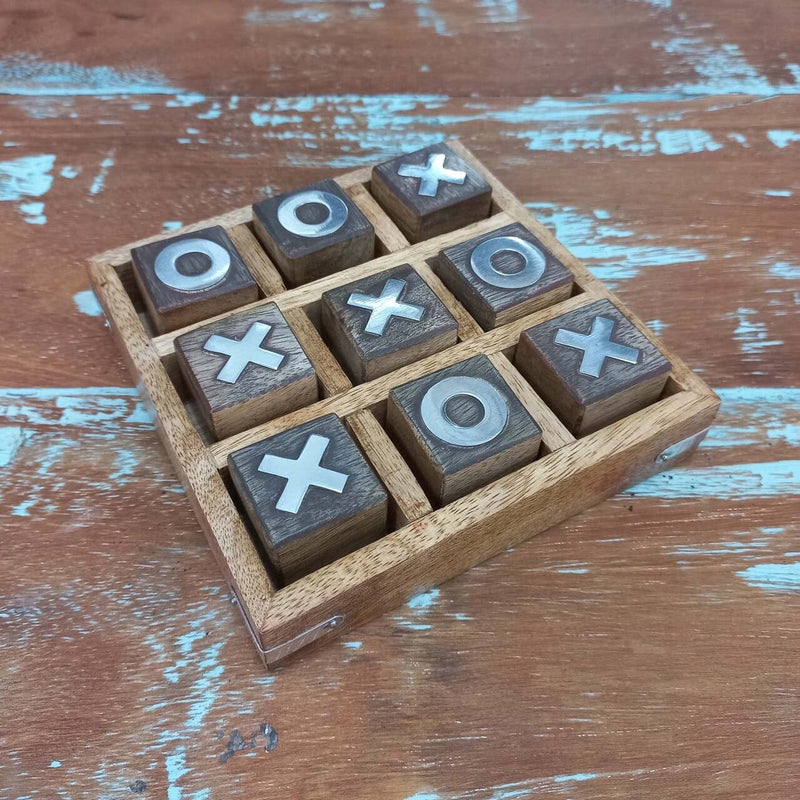 Wooden Noughts & Crosses