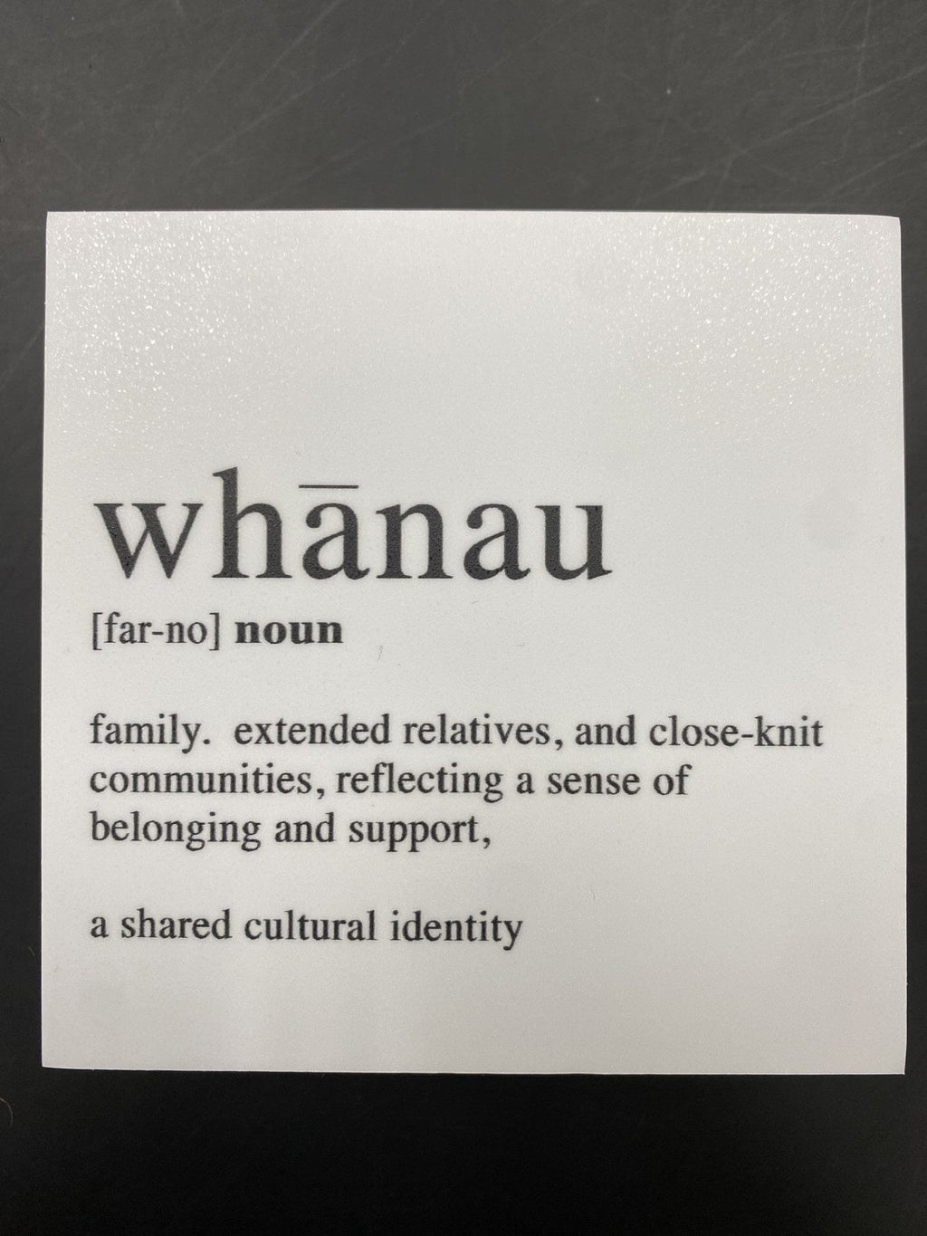 Word Block - Whanau Art - other Not specified 