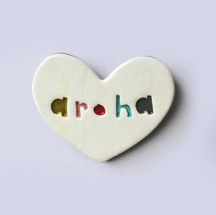 Aroha Rainbow heart