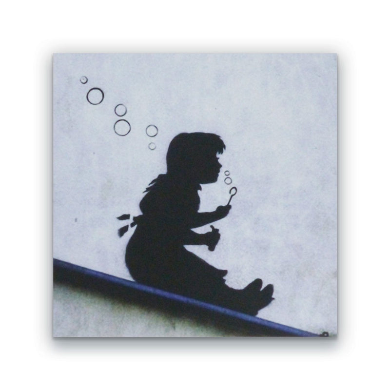Banksy Bubbles Block