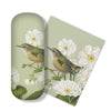 Birds and Botanicals Glasses Case w Lens Cloth