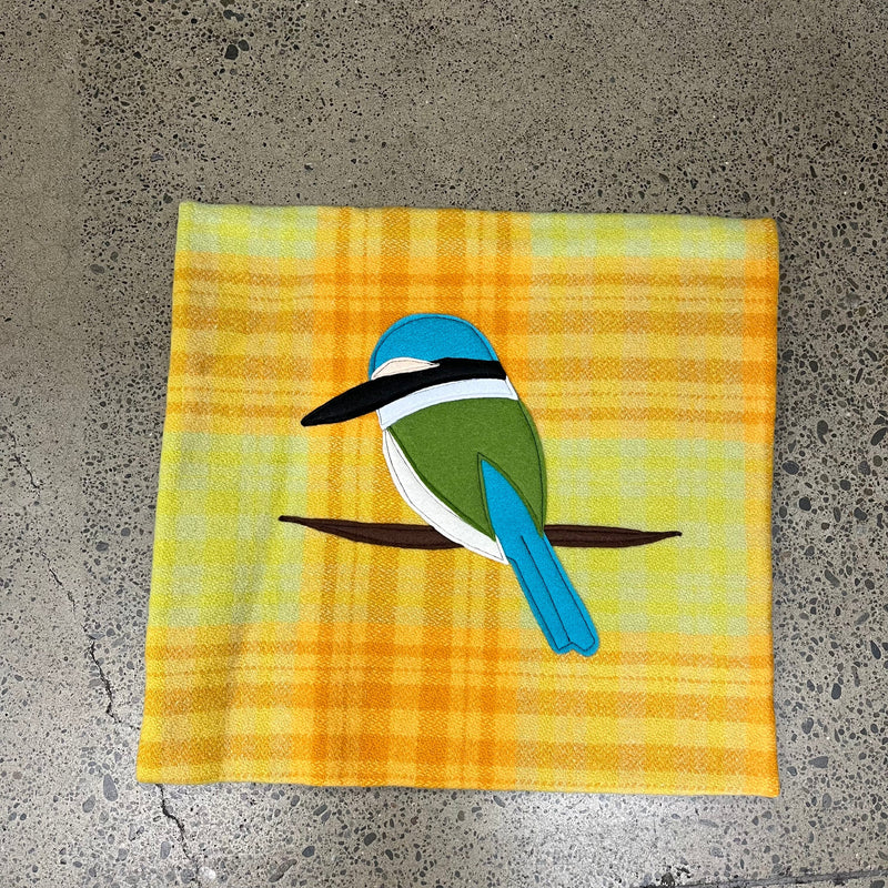 Blanket Cushion - Kingfisher