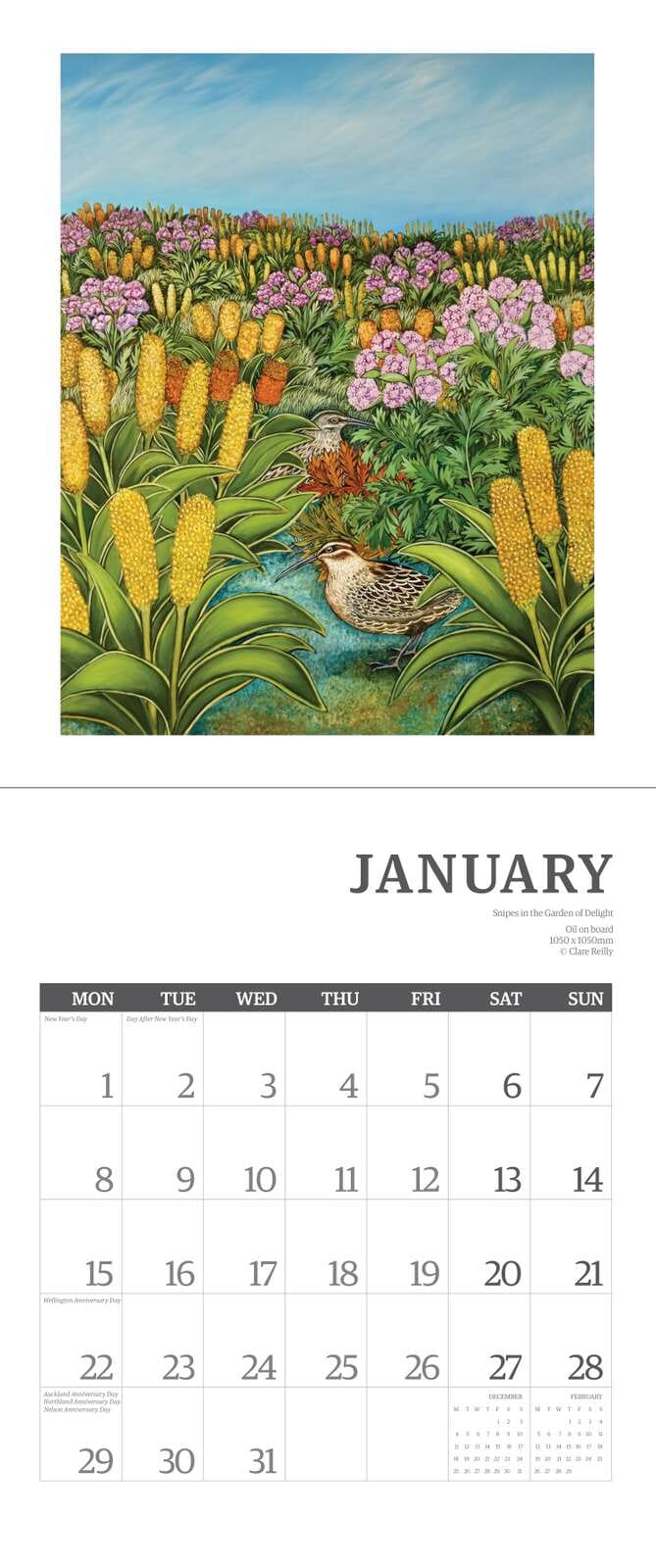Clare Reilly 2024 Calendar (SALE)