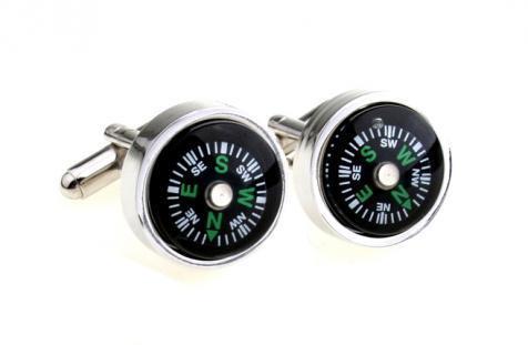 Compass cufflinks