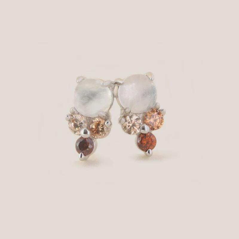 Dusk Earrings - Silver