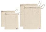 Eco Recycled Produce Bags - Set of  4