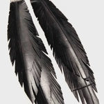 Elegant Double Feather earrings