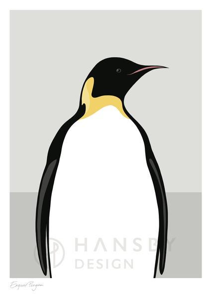 Emperor Penguin Print - A4