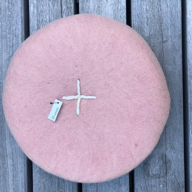 Felt Button Cushion