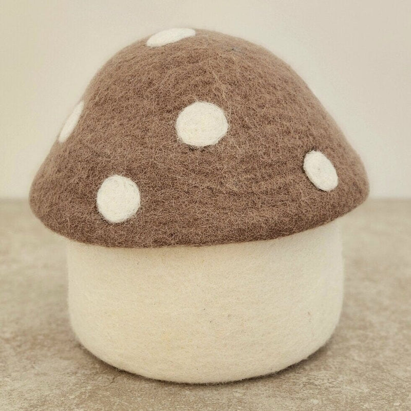 Felt Toadstool - large