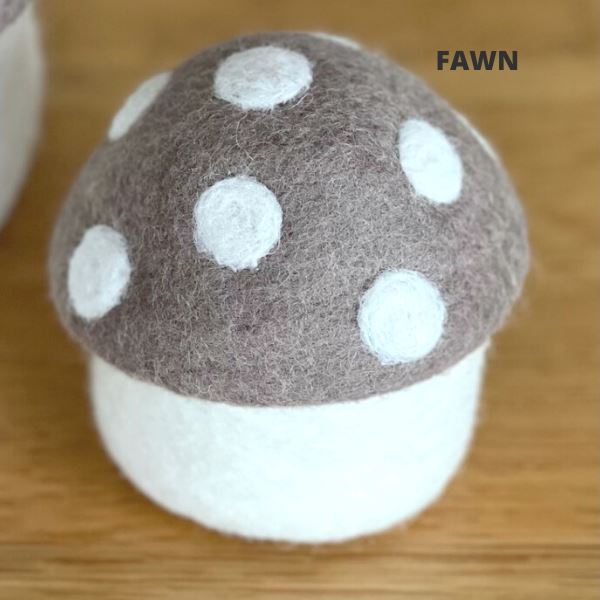 Felt Toadstool - large