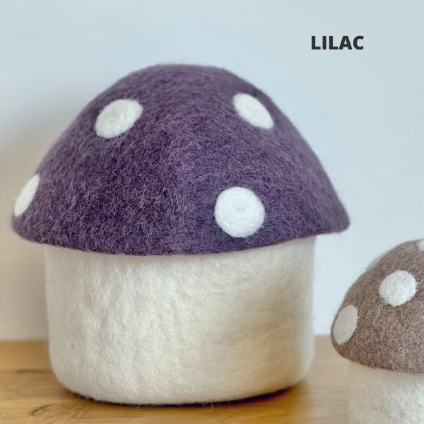 Felt Toadstool - large