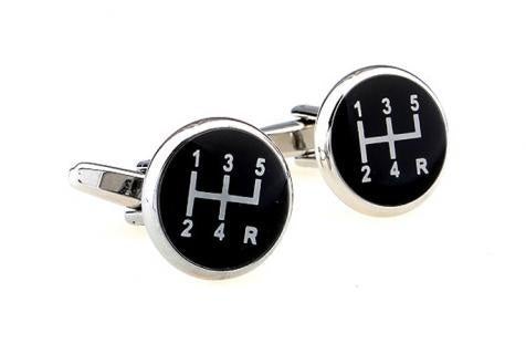 Gear Stick Cufflinks