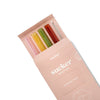 Glass Smoothie Straws - Set of 4 Multi-Colour