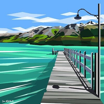 Glenorchy Wharf - Ira Mitchell