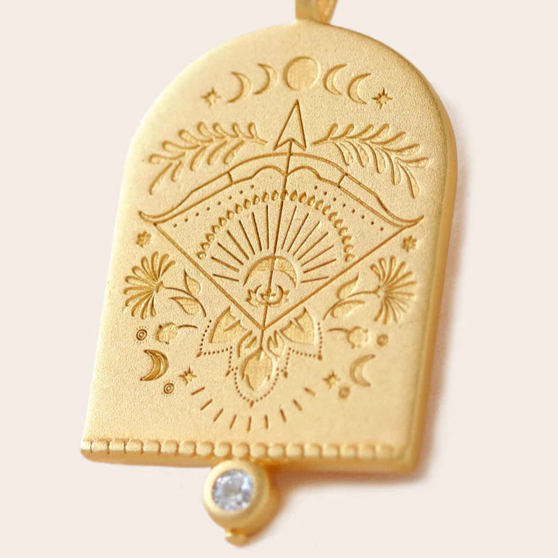 Gold Zodiac Necklace (SALE)