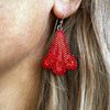 Handmade Bead Earrings - Jet Planes