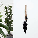 Hanging Feathers - Steel wall art