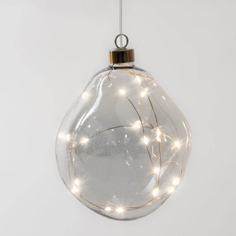 Hanging Smokey Orb Light (SALE)