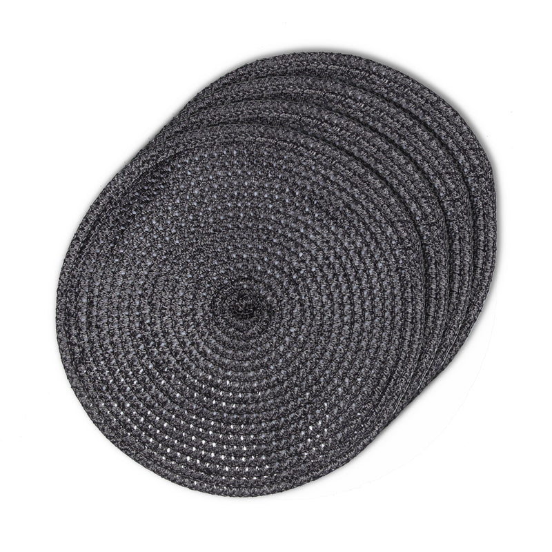 Jai Placemat - Black, set of 4