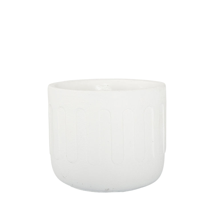 Kasbah Planter Pot - White (SALE)