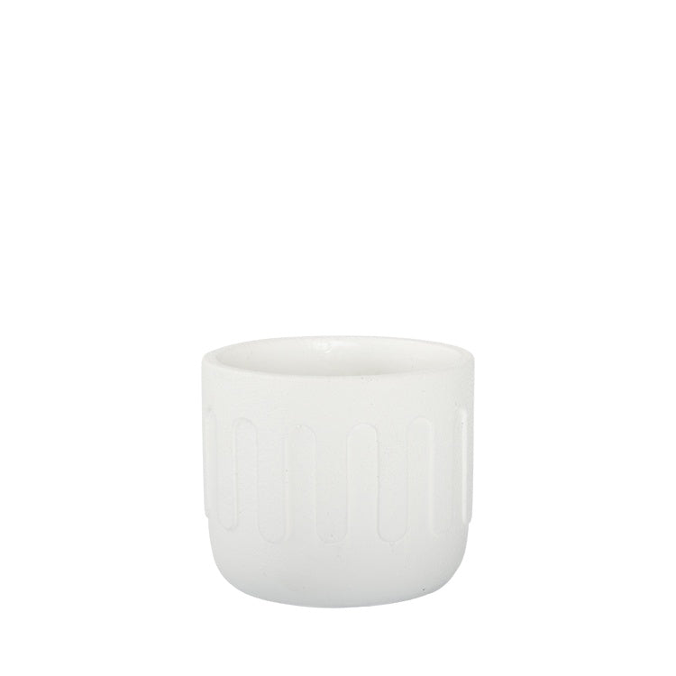 Kasbah Planter Pot - White (SALE)