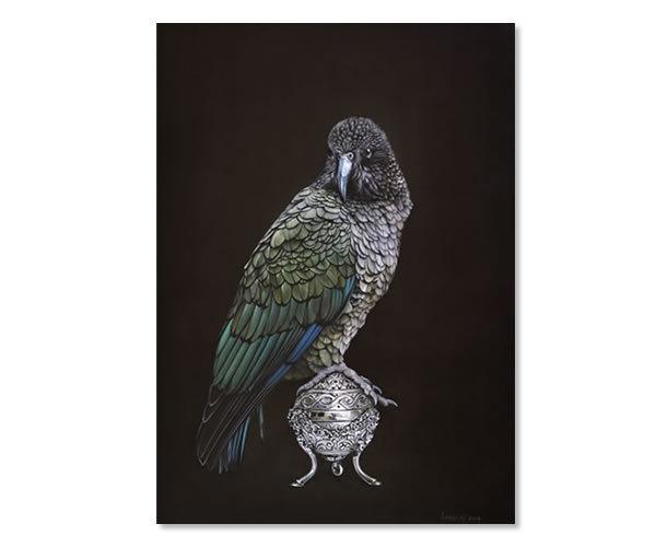 Kea on Vessel - Jane Crisp