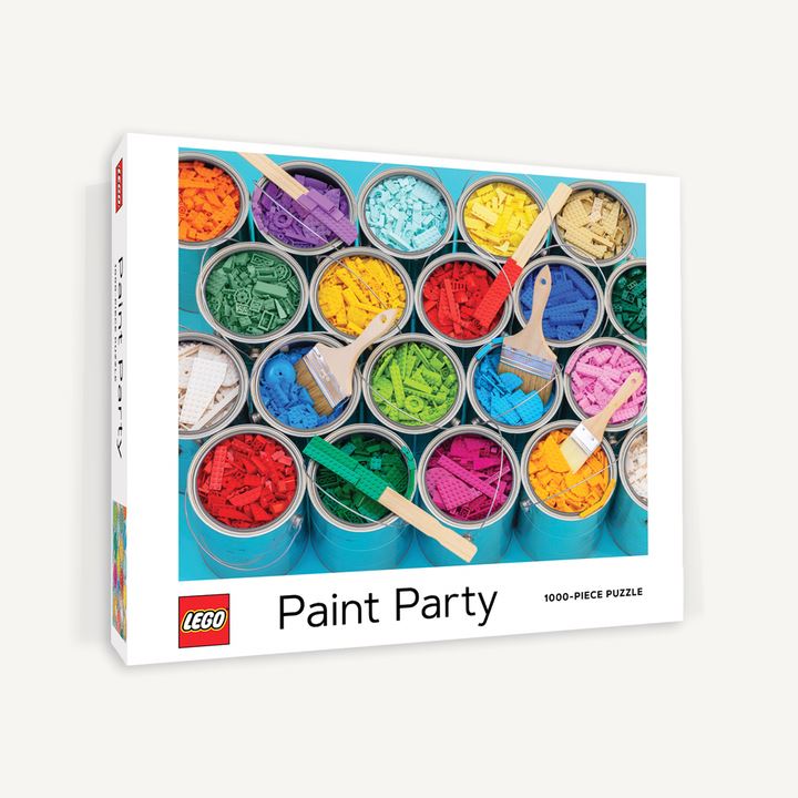 Lego Jigsaw Puzzle - Paint Party