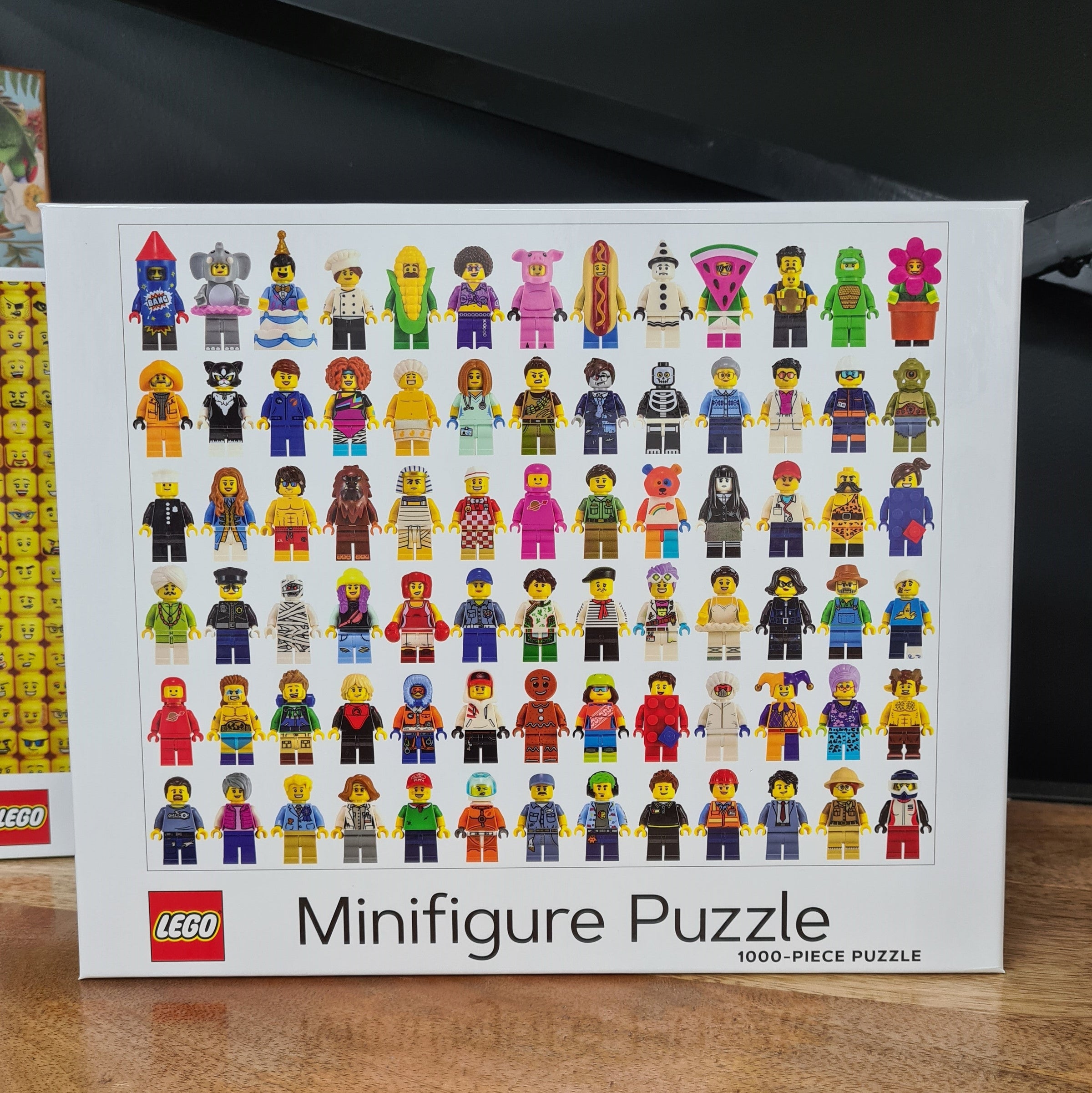 Lego minifigure jigsaw puzzle hotsell