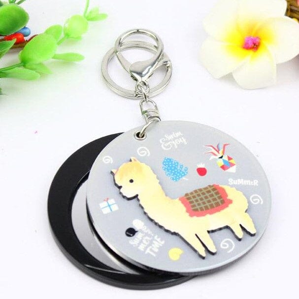 Llama Mirror Keyring (SALE)