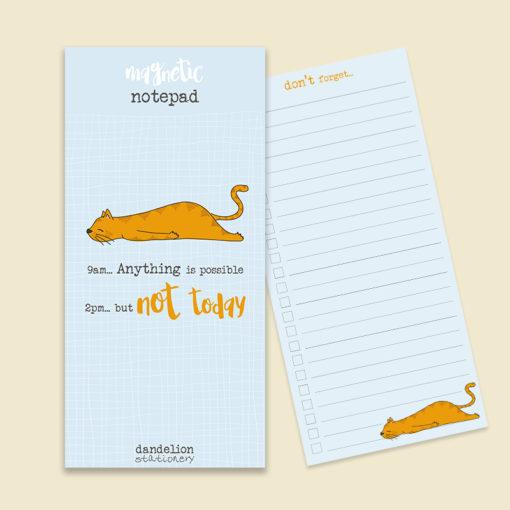Magnetic Notepad - Not Today