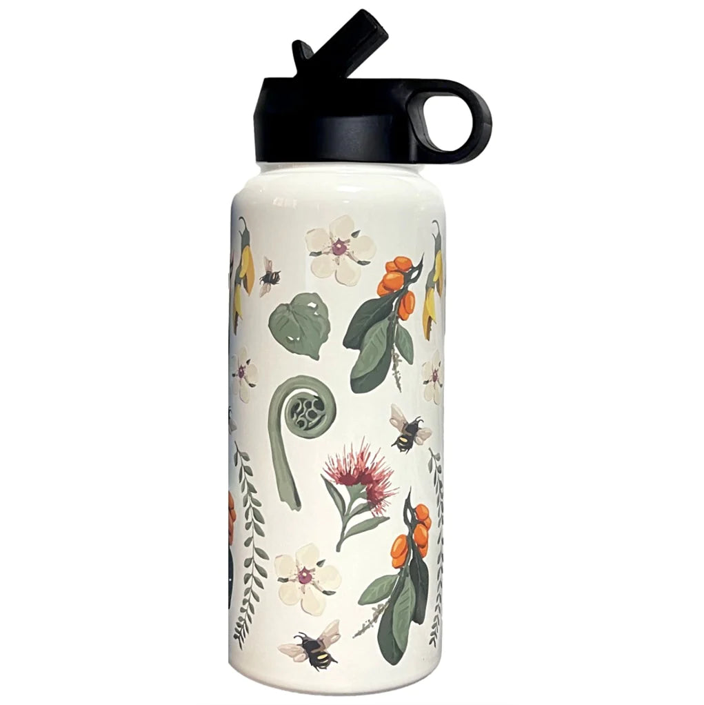 Moana Road Drink Bottle - Flora 1L