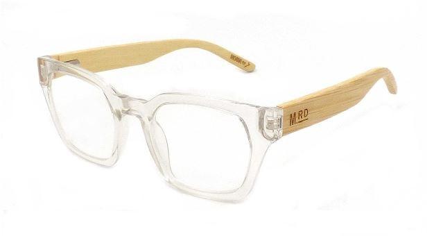 Moana Road Reading Glasses - Rectangular Clear