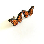 Monarch Butterfly Studs