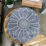 Moroccan Leather Poufs