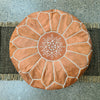 Moroccan Leather Poufs