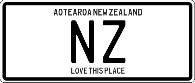 Number Plate Magnets