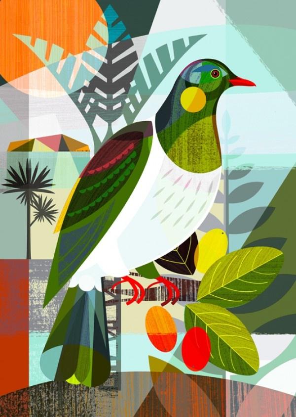 NZ Kereru Summer - Ellen Giggenbach