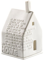 Porcelain Tealight Houses - small (all designs)