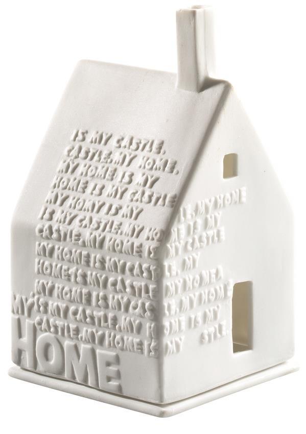 Porcelain Tealight Houses - small (all designs)