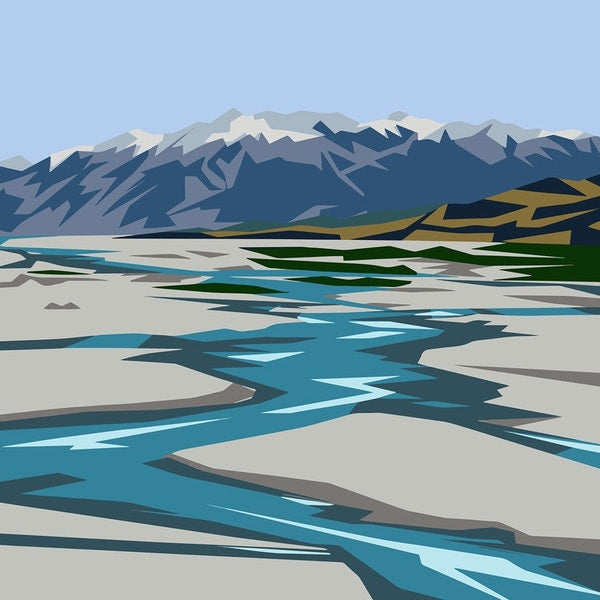 Rakaia River - Ira Mitchell