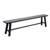 Recycled Teak Long Bench - Dark