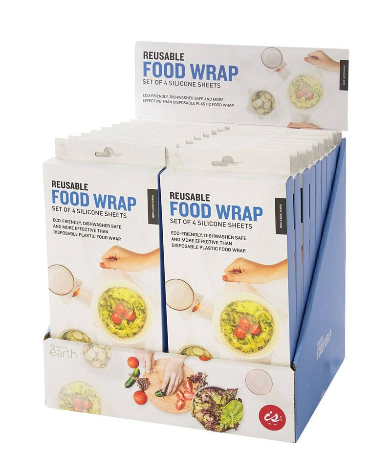 Reusable Food Wrap (set of 4)
